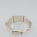 GUCCI Bamboo Ring Ag925 Silver Auth SW2377V-6