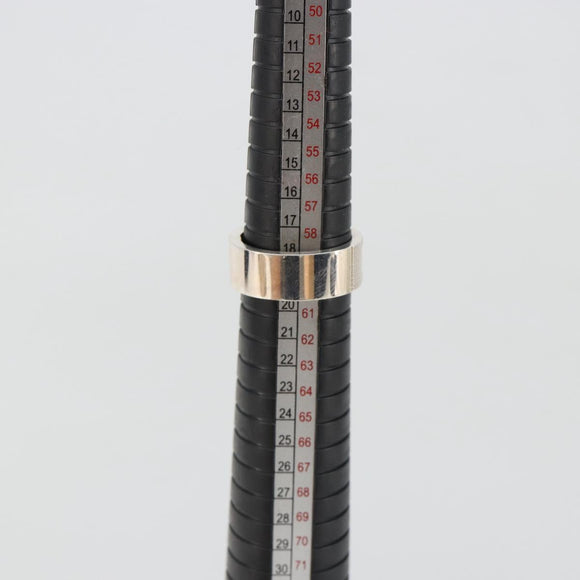 GUCCI Branded G Ring Ag925 Silver Auth SW2378V