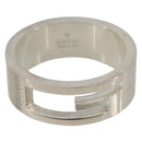 GUCCI Branded G Ring Ag925 Silver Auth SW2378V-2