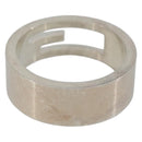 GUCCI Branded G Ring Ag925 Silver Auth SW2378V-3