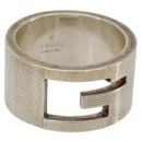 GUCCI Branded G Ring Ag925 Silver Auth SW2379V-1