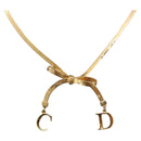 Christian Dior Necklace metal Gold Auth SW2382V-1