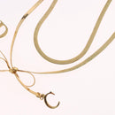 Christian Dior Necklace metal Gold Auth SW2382V-11