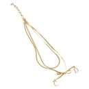 Christian Dior Necklace metal Gold Auth SW2382V-2