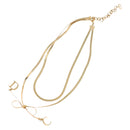 Christian Dior Necklace metal Gold Auth SW2382V-9