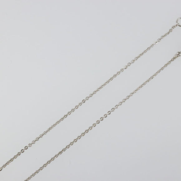Christian Dior Necklace metal Silver Auth SW2383V