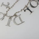 Christian Dior Necklace metal Silver Auth SW2383V-14