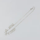 Christian Dior Necklace metal Silver Auth SW2383V-2