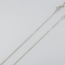 Christian Dior Necklace metal Silver Auth SW2383V-5