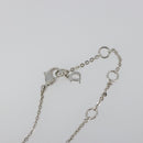 Christian Dior Necklace metal Silver Auth SW2383V-7