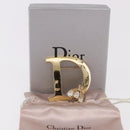 Christian Dior Rhinestone Brooch metal Gold Auth SW2384V-7