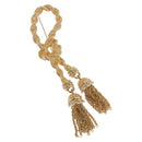 Christian Dior Tassel Motif Brooch metal Gold Auth SW2385V-1