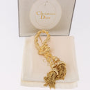 Christian Dior Tassel Motif Brooch metal Gold Auth SW2385V-12