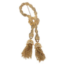 Christian Dior Tassel Motif Brooch metal Gold Auth SW2385V-6