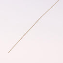 Christian Dior CD Logo Necklace metal Gold Tone Auth SW2388-13