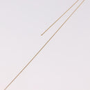Christian Dior CD Logo Necklace metal Gold Tone Auth SW2388-14