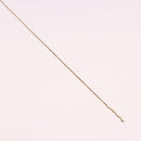 Christian Dior CD Logo Necklace metal Gold Tone Auth SW2388-3