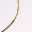 Christian Dior Rhinestone Necklace metal Gold Auth SW2398V-12