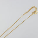 Christian Dior Necklace metal Gold Auth SW2412-12