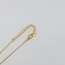 Christian Dior Necklace metal Gold Auth SW2412-13