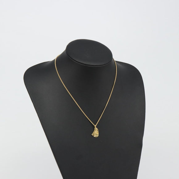 Christian Dior Necklace metal Gold Auth SW2412
