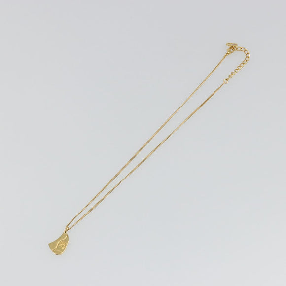 Christian Dior Necklace metal Gold Auth SW2412