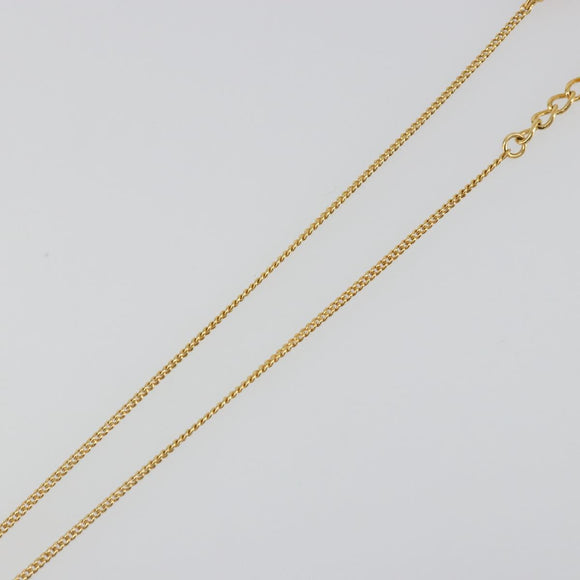 Christian Dior Necklace metal Gold Auth SW2412