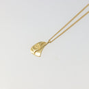 Christian Dior Necklace metal Gold Auth SW2412-9