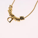 Christian Dior Necklace metal Gold Auth SW2413V-10