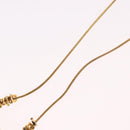 Christian Dior Necklace metal Gold Auth SW2413V-11