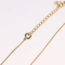 Christian Dior Necklace metal Gold Auth SW2413V-13