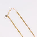 Christian Dior Necklace metal Gold Auth SW2416-6