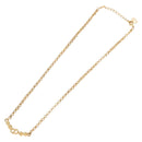 Christian Dior Necklace metal Gold Auth SW2416-7