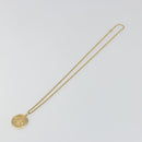 Christian Dior Vintage Coins Necklace metal Gold Auth SW2424V-2