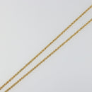 Christian Dior Vintage Coins Necklace metal Gold Auth SW2424V-5