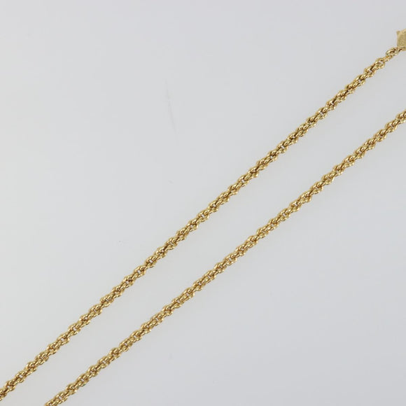 Christian Dior Vintage Coins Necklace metal Gold Auth SW2424V