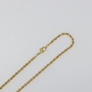 Christian Dior Vintage Coins Necklace metal Gold Auth SW2424V-7
