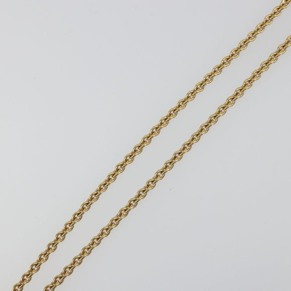 Christian Dior Necklace metal Gold Auth SW2434