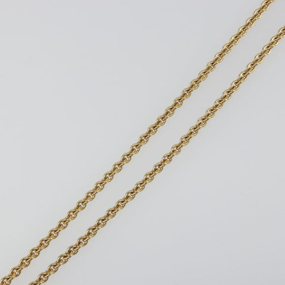 Christian Dior Necklace metal Gold Auth SW2434