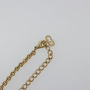 Christian Dior Necklace metal Gold Auth SW2434-7