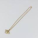 Christian Dior Necklace metal Gold Auth SW2434-8