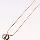 Christian Dior Necklace metal Gold Auth SW2437-10