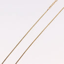 Christian Dior Necklace metal Gold Auth SW2437-11
