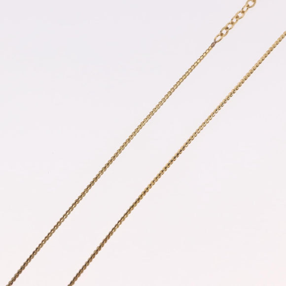 Christian Dior Necklace metal Gold Auth SW2437