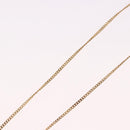 Christian Dior Rhinestone Necklace metal Gold Auth SW2439V-11
