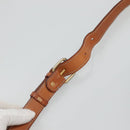 CELINE Macadam Canvas Shoulder Bag PVC Leather Brown Auth sw248-8