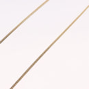 Christian Dior Leaf Motif Necklace Metal Gold Tone Auth SW2483-10