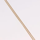 Christian Dior Pearl tTop Necklace Metal Gold Tone Auth SW2495-5