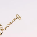 Christian Dior Snake Chain Necklace Metal Gold Tone Auth SW2518-13