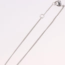 Christian Dior Bear Motif Necklace Metal Silver Auth SW2524-13